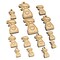 Spray Bottle with Heart Mini Wood Shape Charms Jewelry DIY Craft